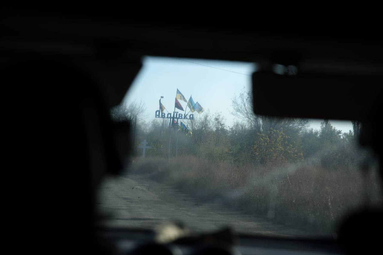 Авдеевка. Фото из Telegram-канала президента Украины