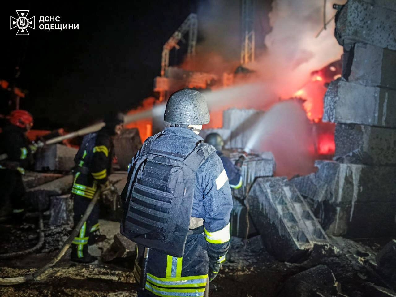 Последствия удара по Измаилу в Одесской области в ночь на 22 октября 2025 года