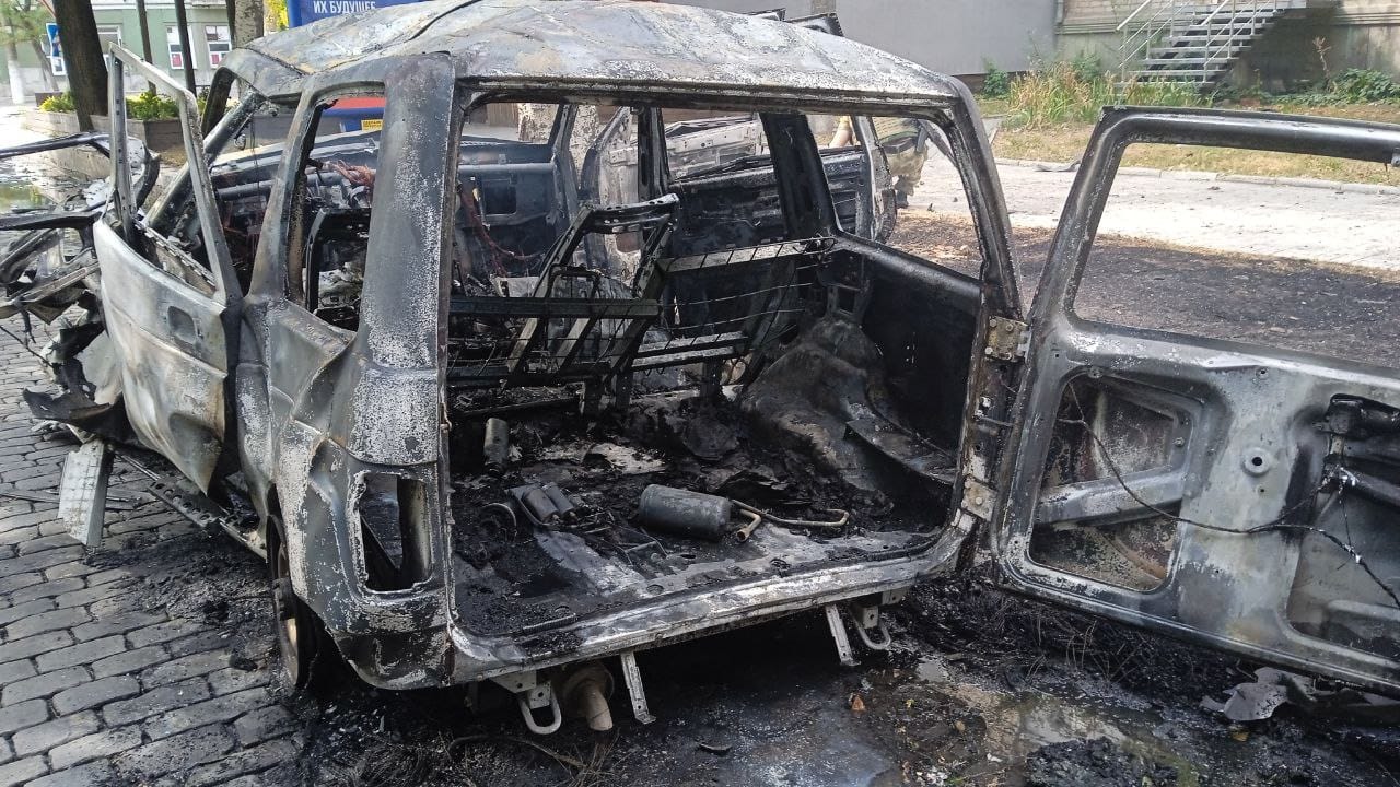 Автомобиль «коменданта» Бердянска взорвали, пророссийский чиновник в больнице в тяжелом состоянии — РИА «Новости»