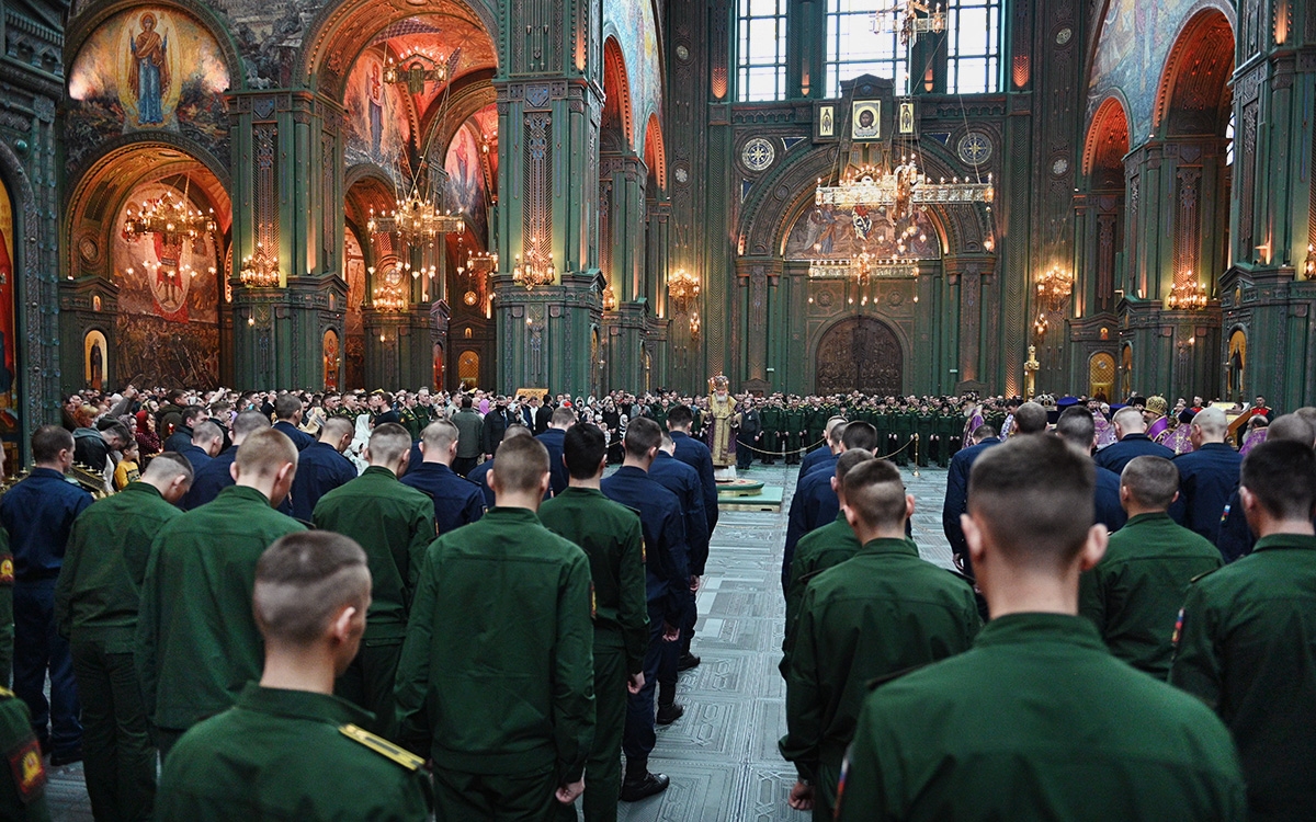 Храм Вооруженных сил РФ в Подмосковье