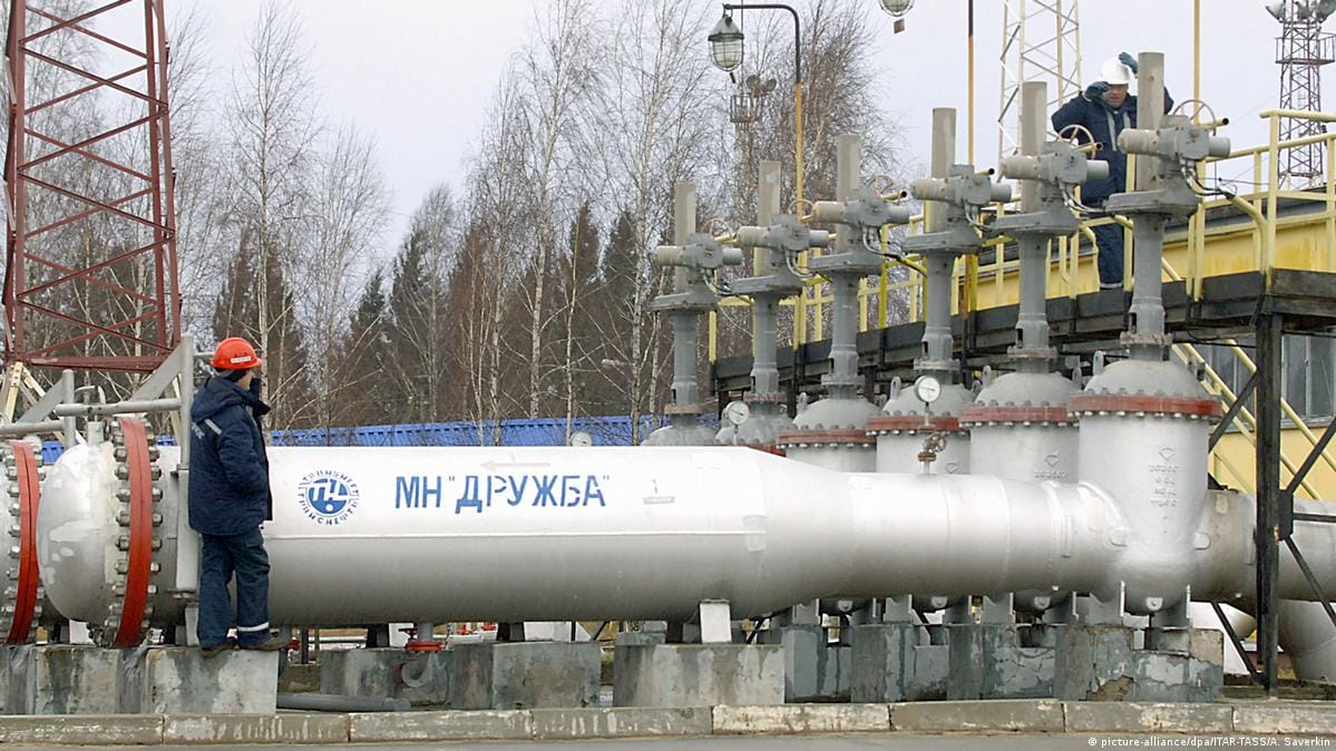 Новый пакет санкций не позволит поставлять российскую нефть по «Дружбе» в Польшу и Германию — власти ФРГ